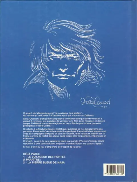 Verso de l'album Cranach de Morganloup Tome 1 Le voyageur des portes