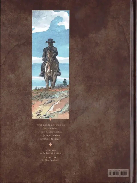 Verso de l'album Duke Tome 1 La boue et le sang