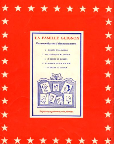 Verso de l'album La Famille Guignon Tome 5 Et encore du Guignon !