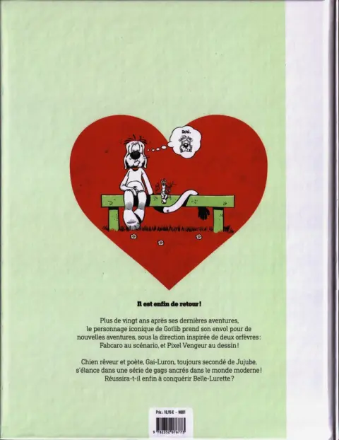 Verso de l'album Les Nouvelles Aventures de Gai-Luron Tome 1 Gai-luron sent que tout lui échappe...