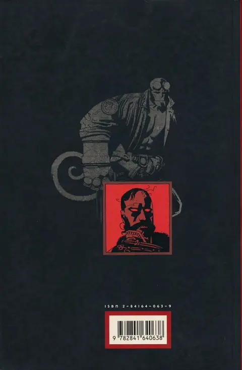 Verso de l'album Hellboy Tome 4 Au nom du diable