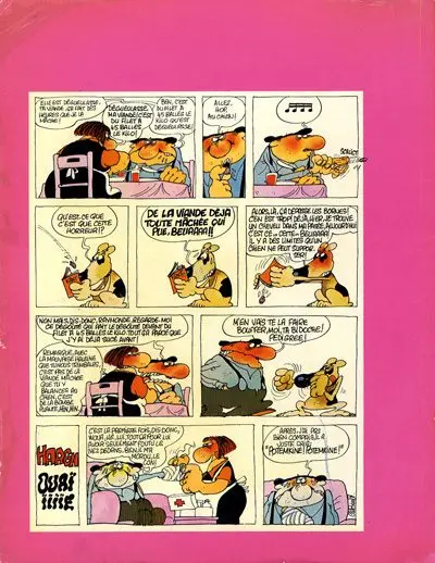 Verso de l'album Kador Tome 2