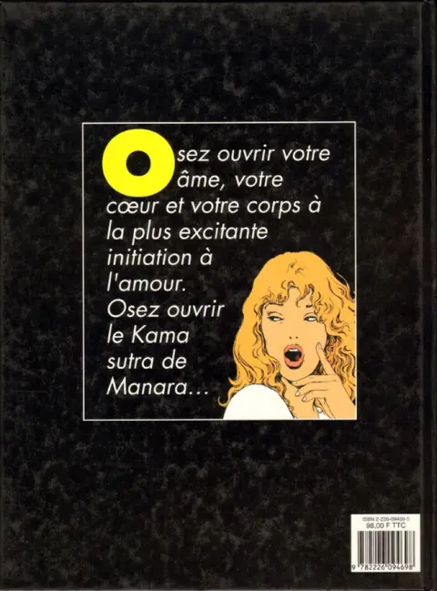 Verso de l'album Kama Sutra