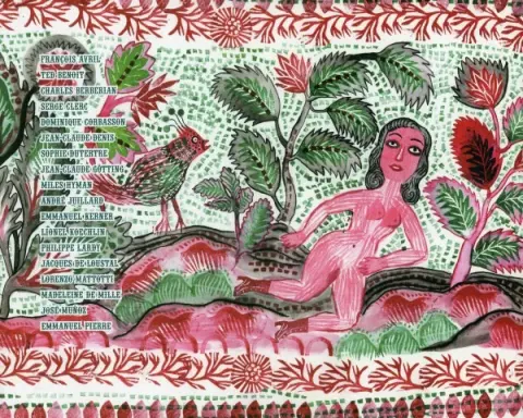 Verso de l'album Les Nus du crayon