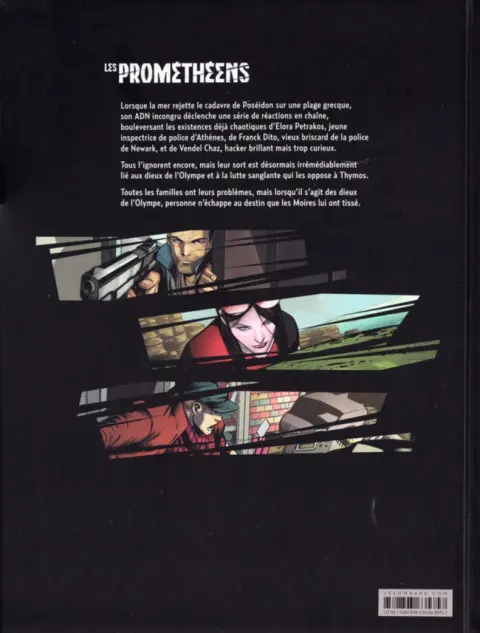 Verso de l'album Les Prométhéens Tome 2 Les Enfants terribles