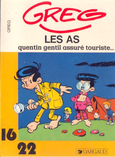 Couverture de l'album Les As Tome 6 Quentin Gentil assuré touriste...