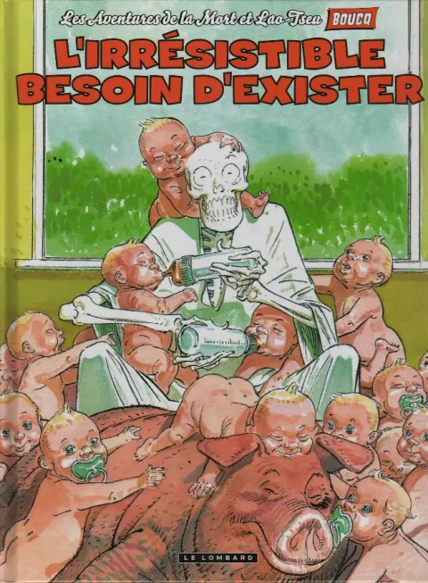 Couverture de l'album Les Aventures de la Mort et de Lao-Tseu Tome 4 L'irrésistible besoin d'exister