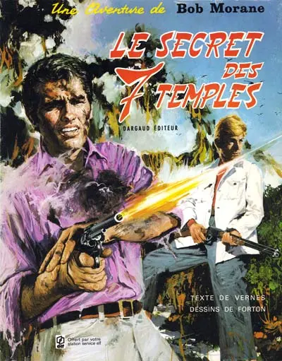 Couverture de l'album Bob Morane Tome 9 Le Secret des 7 temples