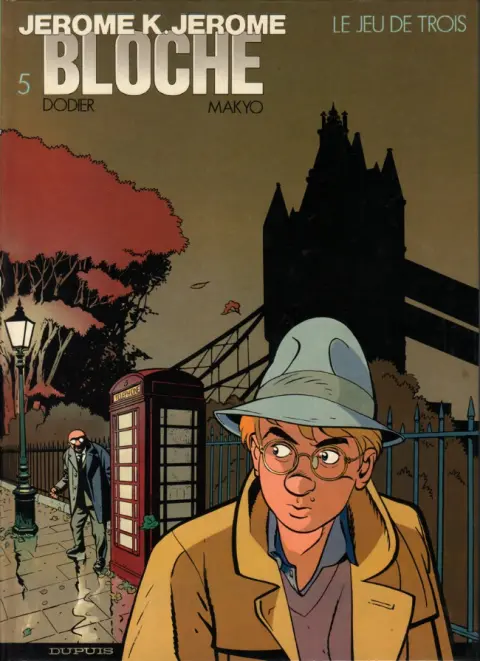 Couverture de l'album Jérôme K. Jérôme Bloche Tome 5 Le jeu de trois
