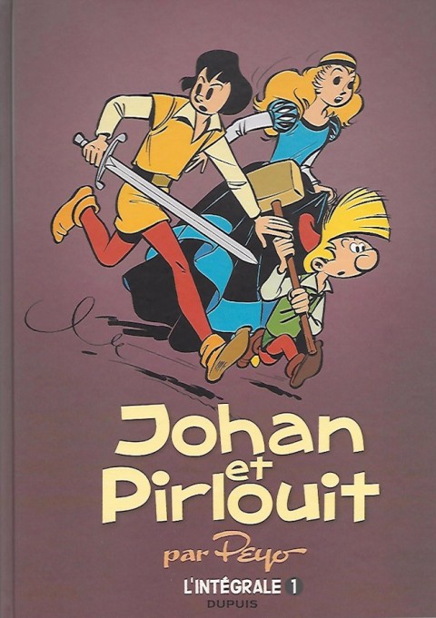 Couverture de l'album Johan et Pirlouit Intégrale Tome 1 Page du Roy