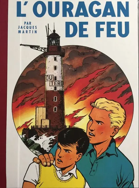 Couverture de l'album Lefranc Tome 2 L'ouragan de feu