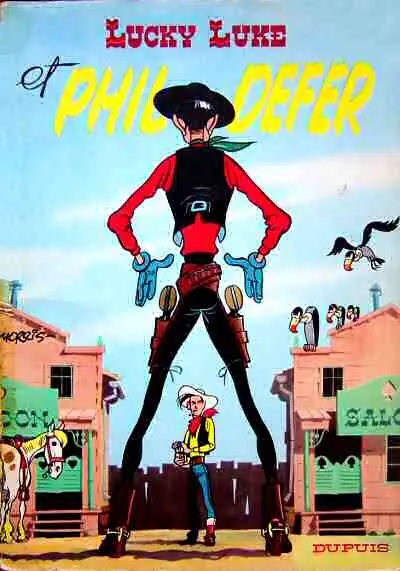 Couverture de l'album Lucky Luke Tome 8 Lucky Luke et Phil Defer