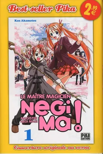 Couverture de l'album Negima ! - Le Maître Magicien 1