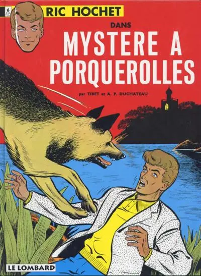 Couverture de l'album Ric Hochet Tome 2 Mystère à Porquerolles