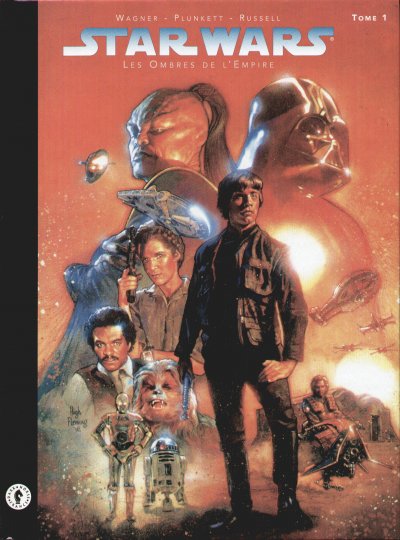 Couverture de l'album Star Wars - Les ombres de l'Empire Tome 1 Les Ombres de l'Empire (1/2)