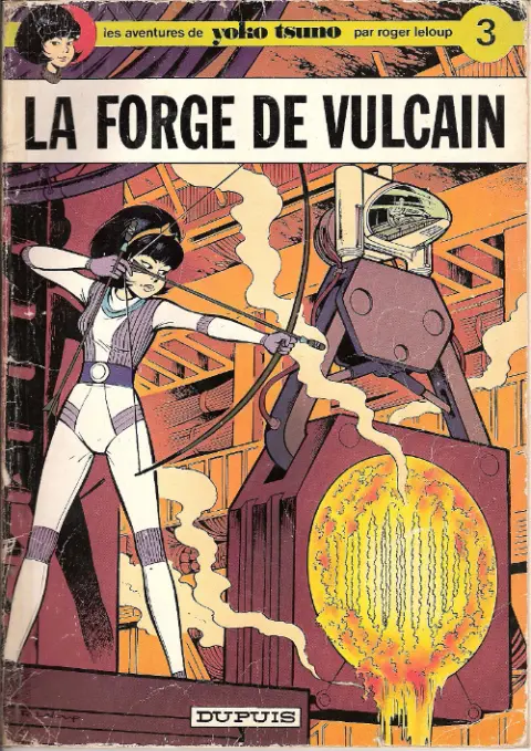 Couverture de l'album Yoko Tsuno Tome 3 La forge de Vulcain