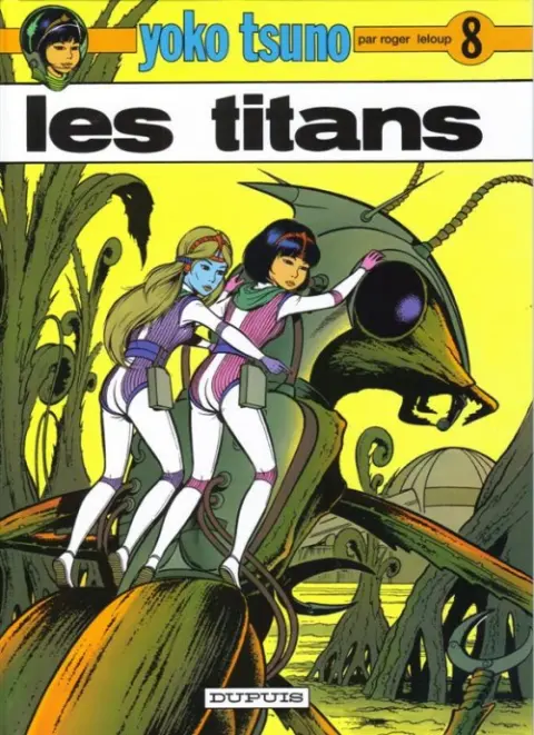 Couverture de l'album Yoko Tsuno Tome 8 Les titans