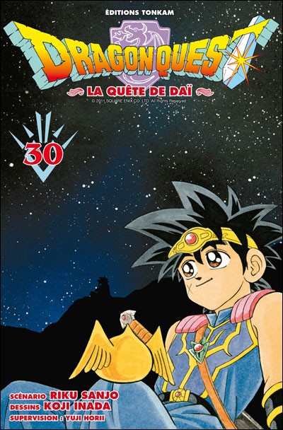 Couverture de l'album Dragon Quest - La quête de Daï Tome 30 L'adieu au combat !