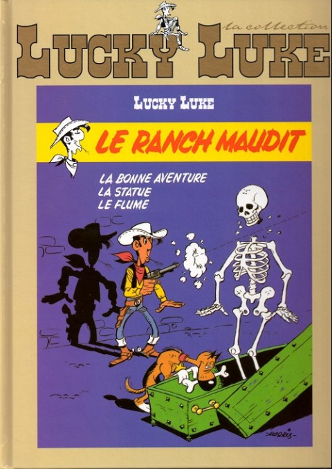 Couverture de l'album Lucky Luke La collection Tome 28 Le ranch maudit