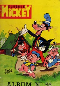 Le Journal de Mickey Album N° 56