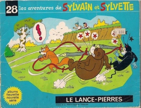 Couverture de l'album Sylvain et Sylvette Tome 28 Le lance-pierres