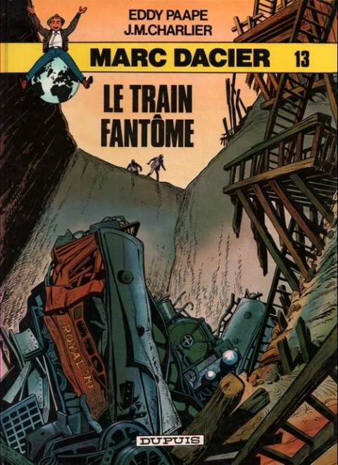 Couverture de l'album Marc Dacier Couleurs Tome 13 Le train fantôme