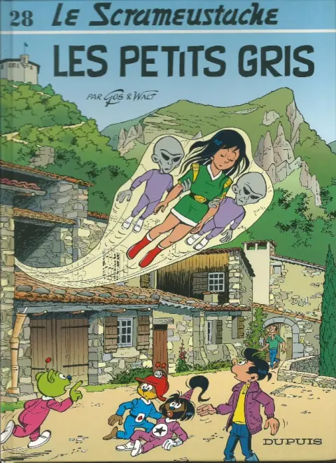 Couverture de l'album Le Scrameustache Tome 28 Les petits gris