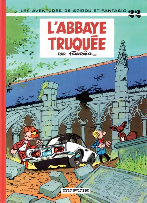 Couverture de l'album Spirou et Fantasio Tome 22 L'abbaye truquée