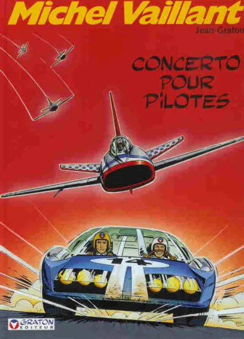 Couverture de l'album Michel Vaillant Tome 13 Concerto pour pilotes