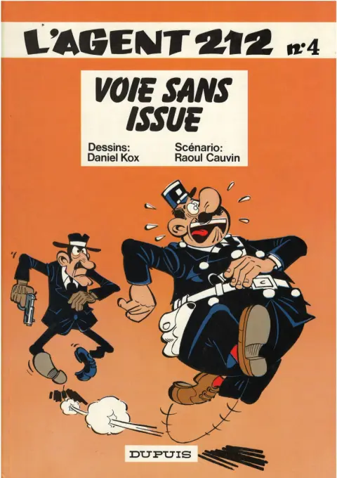 Couverture de l'album L'Agent 212 Tome 4 Voie sans issue