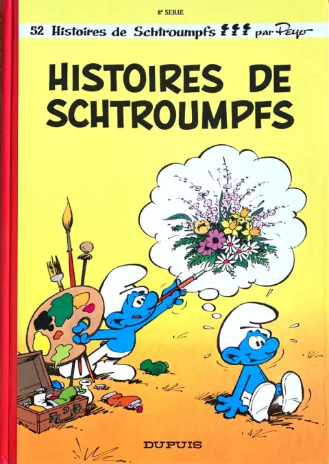 Couverture de l'album Les Schtroumpfs Tome 8 Histoires de Schtroumpfs