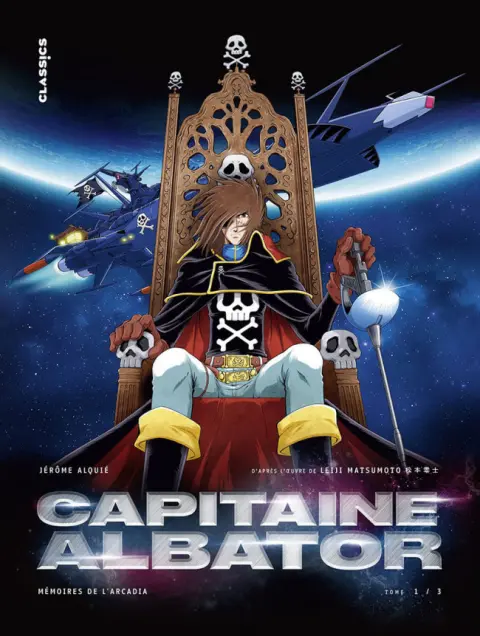 Capitaine Albator - Mémoires de l'Arcadia Tome 1/3 Les doigts glacés de l'oubli