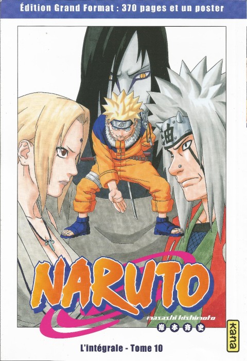 Couverture de l'album Naruto L'intégrale Tome 10