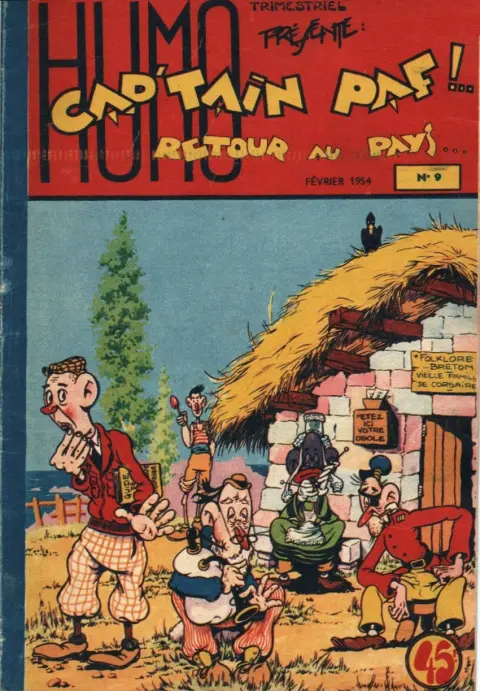 Cap'tain Paf !.. Tome 10 Retour au Pays...