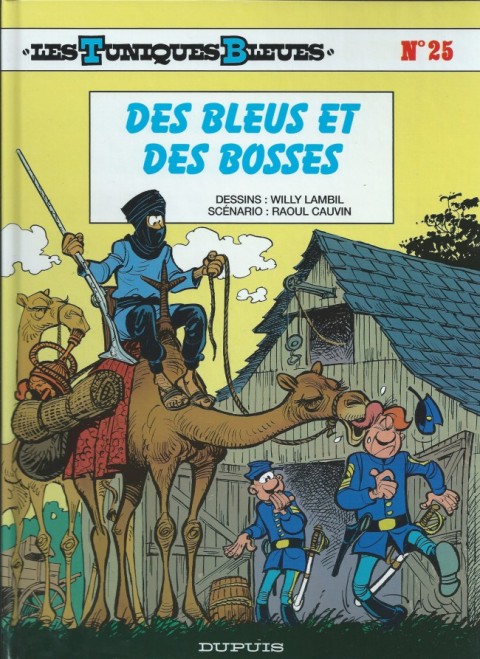 Couverture de l'album Les Tuniques Bleues Tome 25 Des bleus et des bosses