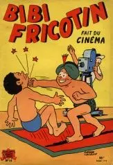 Couverture de l'album Bibi Fricotin 2e Série - Societé Parisienne d'Edition Tome 14 Bibi Fricotin fait du cinéma