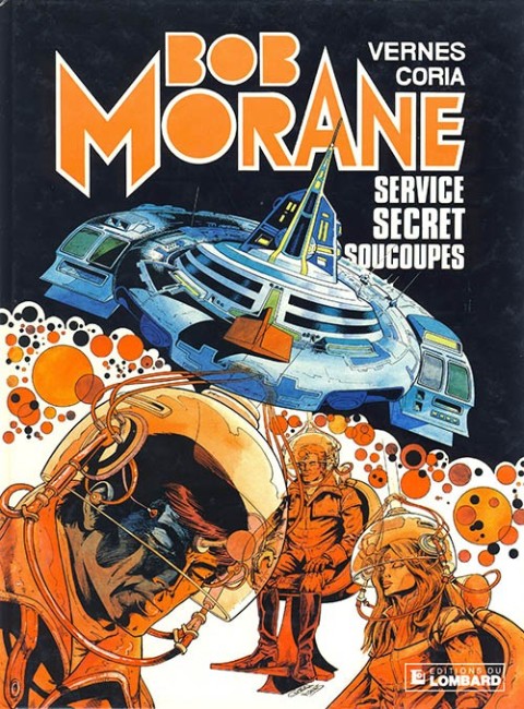 Couverture de l'album Bob Morane Tome 31 Service secret soucoupes