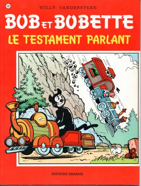 Couverture de l'album Bob et Bobette Tome 119 Le testament parlant