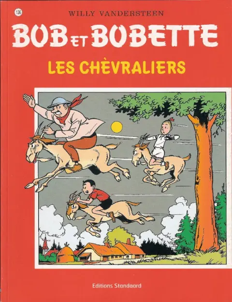 Couverture de l'album Bob et Bobette Tome 136 Les chèvraliers