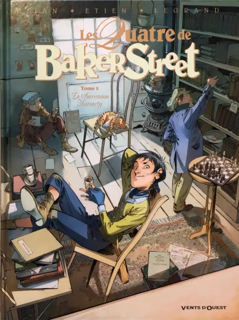 Couverture de l'album Les Quatre de Baker Street Tome 5 La succession Moriarty