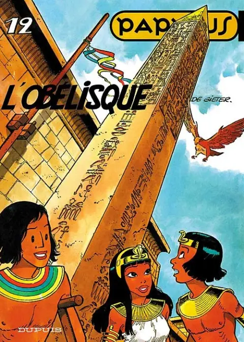 Couverture de l'album Papyrus Tome 12 L'obélisque
