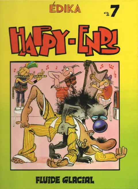 Couverture de l'album Édika Tome 7 Happy-ends