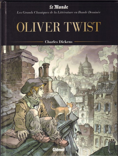 Couverture de l'album Les Grands Classiques de la littérature en bande dessinée Tome 15 Oliver Twist