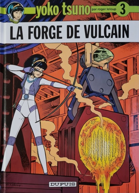 Couverture de l'album Yoko Tsuno Tome 3 La forgé de Vulcain