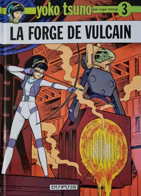Couverture de l'album Yoko Tsuno Tome 3 La forgé de Vulcain