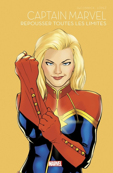 Couverture de l'album Marvel Super-héroïnes 4 Captain Marvel - Repousser toutes les limites