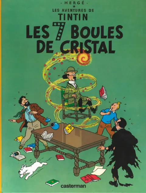 Couverture de l'album Tintin Tome 13 Les 7 boules de cristal