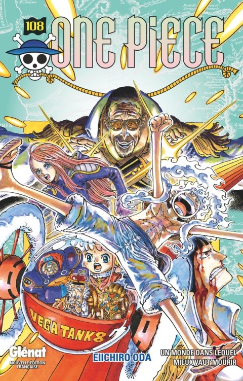 Couverture de l'album One Piece Tome 108 Un monde dans lequel mieux vaut mourir