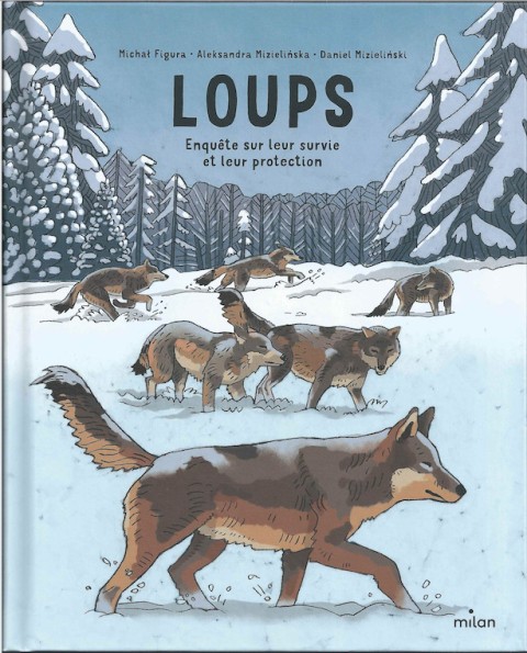 Couverture de l'album Loups Enquête sur leur survie et leur protection