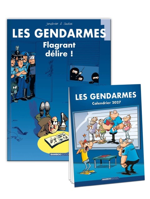 Couverture de l'album Les Gendarmes Tome 1 Flagrant délire !